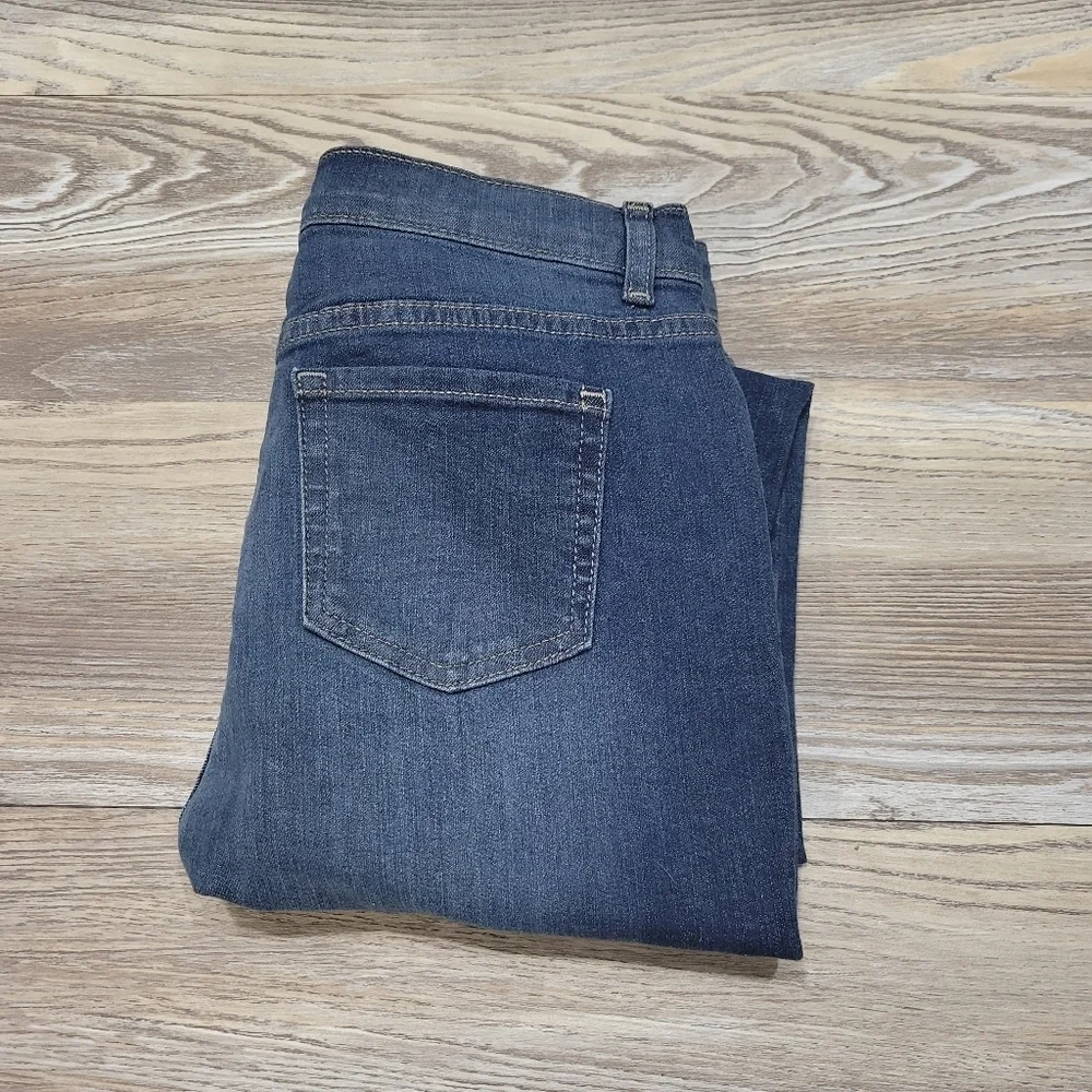 The Children's Place Button Fly Straight Jeans Kids Size 16 blue
